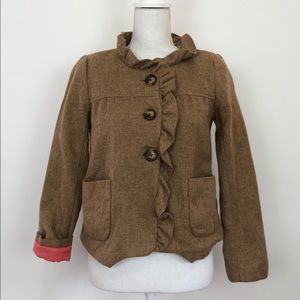 J. Crew Camel color Wool Fiona Bella Blazer